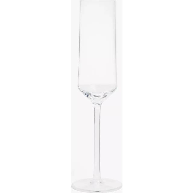 John Lewis Plastic Picnic Champagne Flute, 177ml, Clear