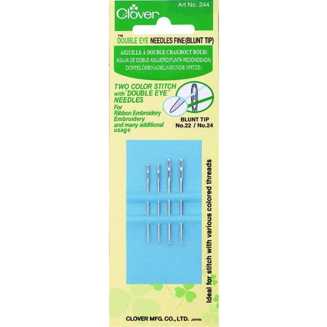 Clover Double Eye Sewing Needles