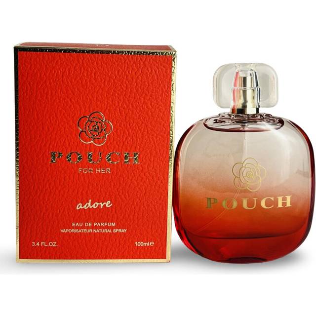 POUCH ADORE For Her Eau de Parfum  3.4 Fl Oz  Fruity Floral Scent