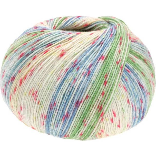 Lana Grossa Meilenweit 100 Seta Cocoon Yarn  #3351 Multi