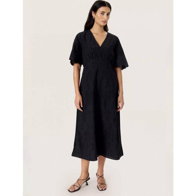 Soaked In Luxury Joella Cotton Midi Dress