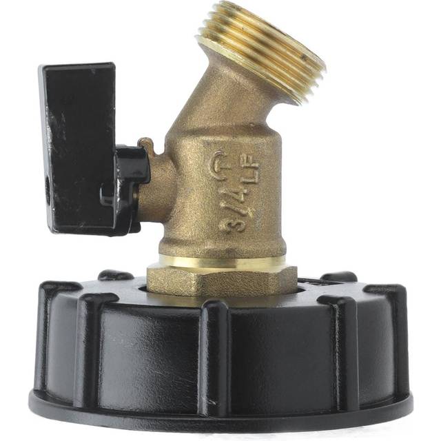 IBC Tote Tank Adapter Male Thread Drain Hose Connector Faucet Tap Valve Fitting Part