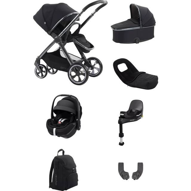 Oyster 4 Pushchair, Maxi-Cosi Pebble 360 Pro2 Car Seat and Base Luxury Bundle