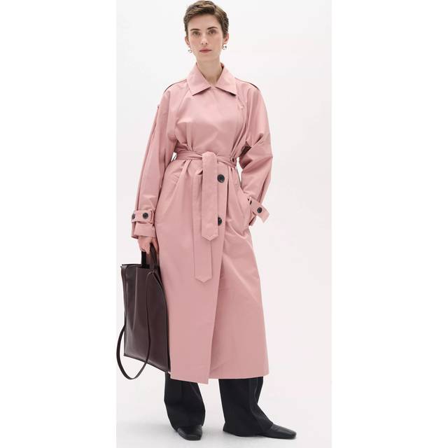 InWear Umaya Belted Trench Coat, Pink