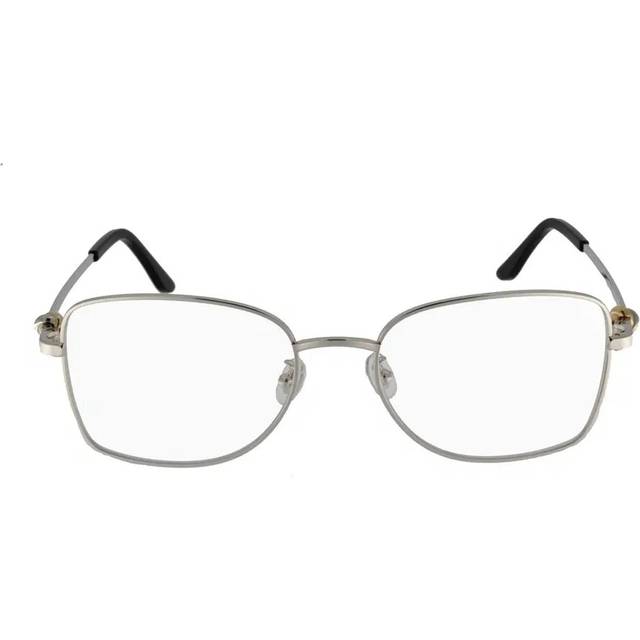 Cartier Trinity Demo Cat Eye Ladies Eyeglasses CT0223O 002 54 - Silver Tone (OS)