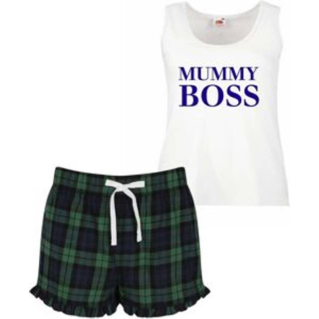 Mummy Boss Pyjama Set - Green