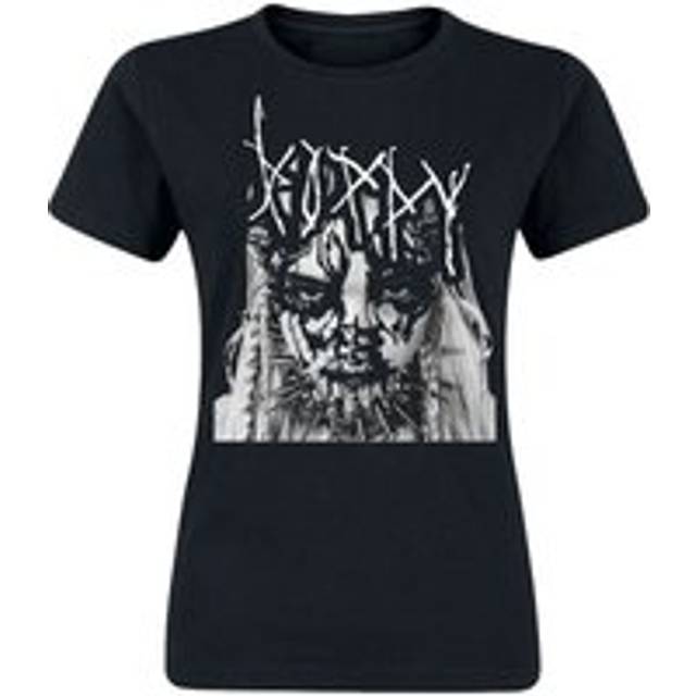 Poppy Spikey Choker T-Shirt black - 3XL