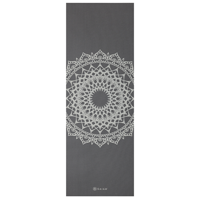 GAIAM Dark Greige Marrakesh 5Mm Classic Printed |Grå |One Size