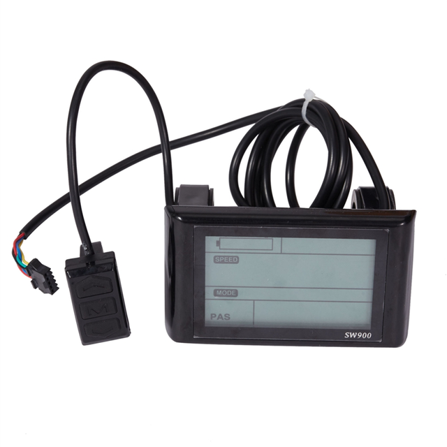 SW900 LCD Display Meter Control Panel E-Bike Electric Scooter 5 Pins