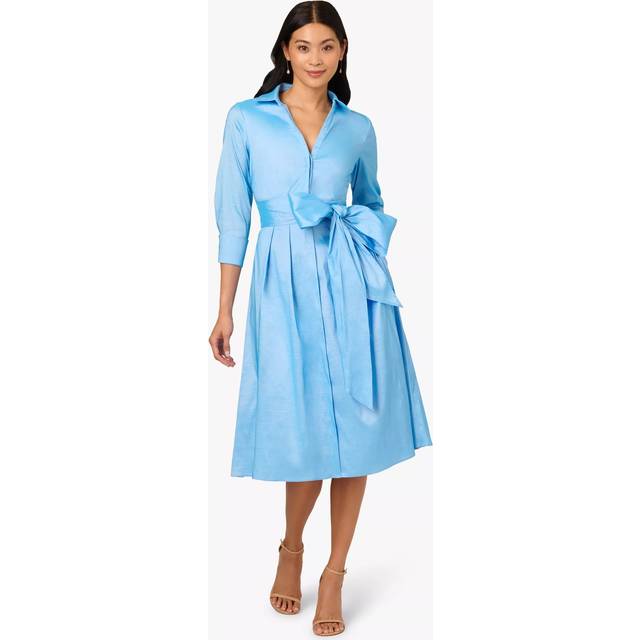 Adrianna by Adrianna Papell Taffeta Shirt Dress