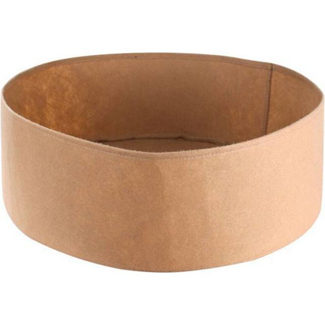 (Khaki, 3) Garden Raised Fabric Bed Planting Flower Planter Elevated Plant Grow Bag Box Planting Bag