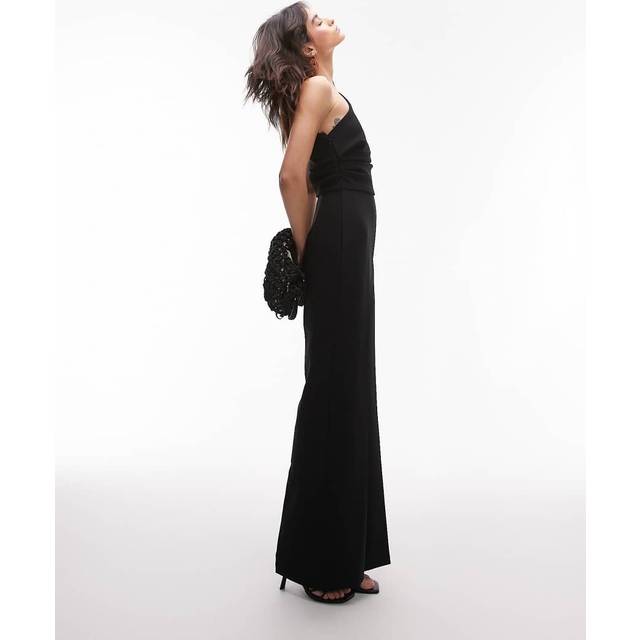 Mango Yeah Asymmetric Jumpsuit, Black