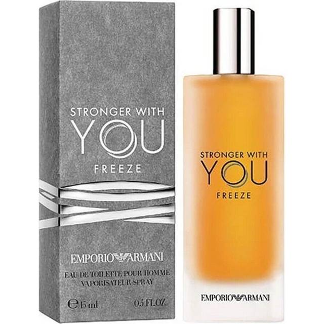 Stronger with you freeze by emporio armani for men 15ml edt travel spray