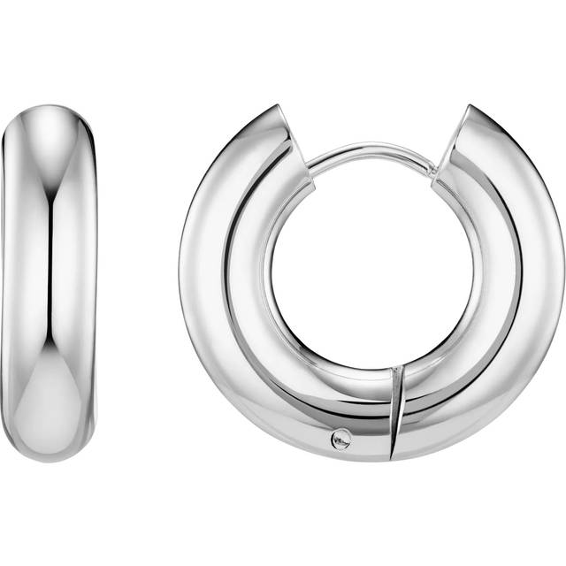 LUXE Waterproof Chubby Hoop Earrings