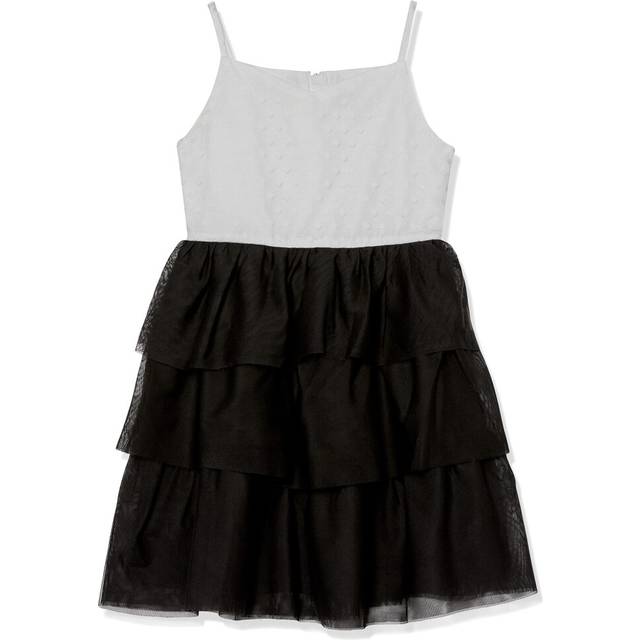 Calvin Klein Girls' Sleeveless Party Dress  Fit and Flare Silhouette
