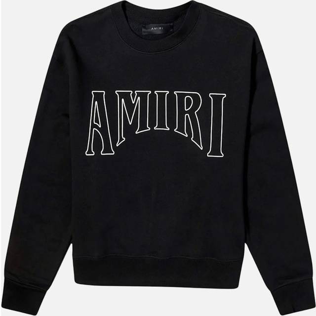 Women's Amiri Sun Graphic On Back Black Sweatshirt - Size: S
