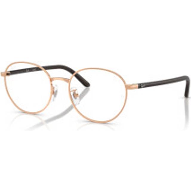Ray - Ban Unisex RX6538D  3094 Optical frames Metal Gold Transparent Pantos Normal