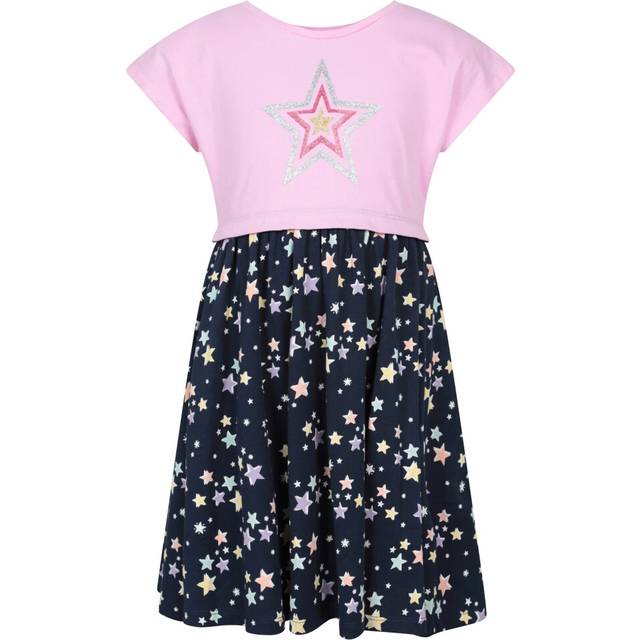Mountain Warehouse Kids Poppy Star Cotton Dress - Navy