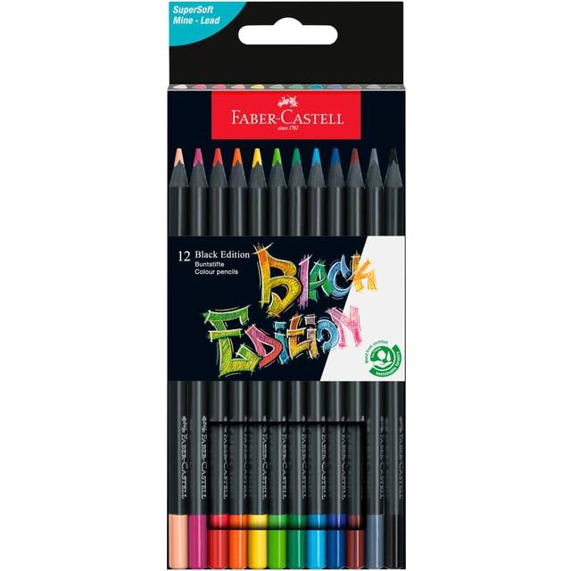 Färgpenna Faber Black 12/fp