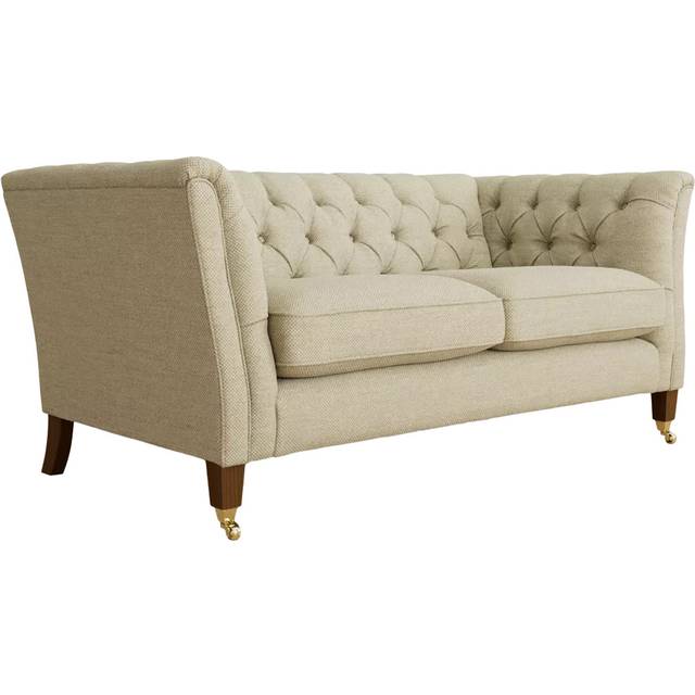 Laura Ashley Chatsworth Medium 2 Seater Sofa, Teak Leg