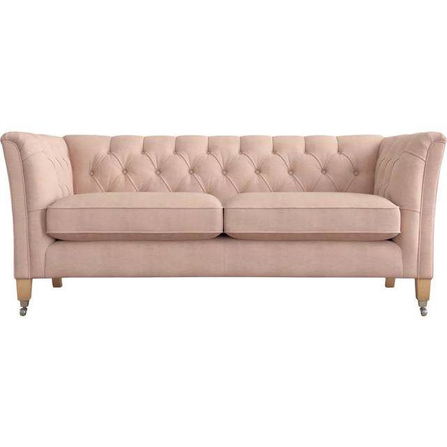 Laura Ashley Chatsworth Medium 2 Seater Sofa, Oak Leg