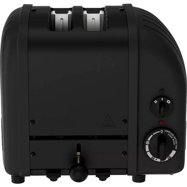 Dualit New Gen Stealth 2 Slice Toaster, Stealth Black