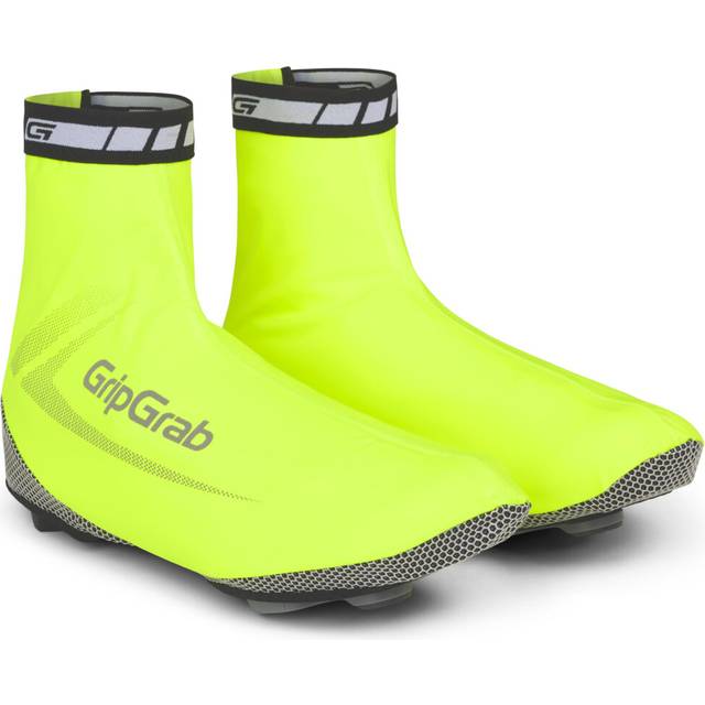 GripGrab RaceAqua Waterproof Road Bike Rain Aero Overshoes Windproof Cycling Shoe-Covers Sleek Tight Fitting Gaiters