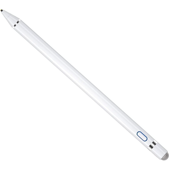 Stylus Pen for iPad, iPad Pencil Compatible for iOS, Android, iPad Air/Pro/Mini 2/3/4 and More, Rechargeable Pen for Tabletï¼Whiteï¼