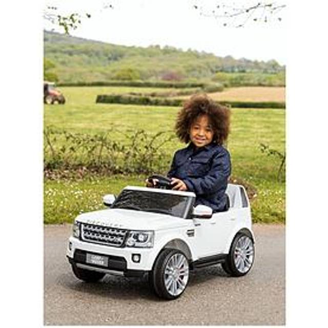 Land Rover Discovery Electric Ride-On Car - White - One Colour