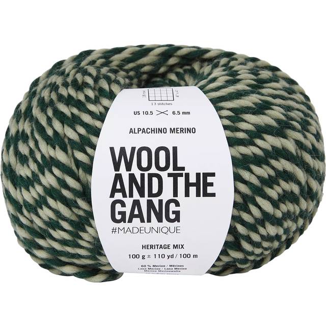 Wool And The Gang Alpachino Merino Twist Knitting Yarn, 50g