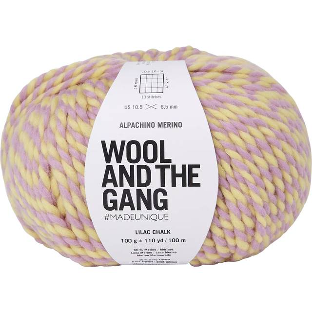 Wool And The Gang Alpachino Merino Twist Knitting Yarn, 50g