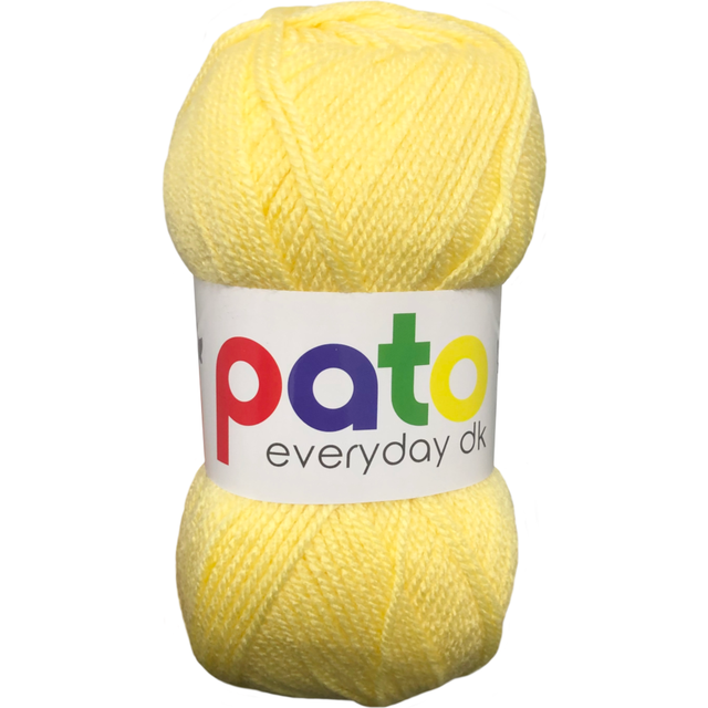 Cygnet pato everyday dk double knit buttermilk 100g balls shade 947 dye 653028