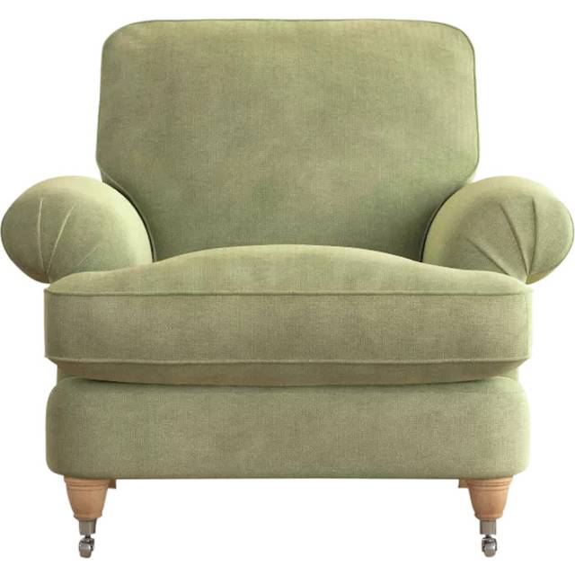Laura Ashley Beaumaris Armchair, Oak Leg