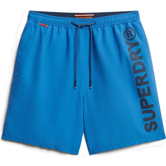 SUPERDRY SPORT Sport Graphic 17 Swim Short |Blå |XXL