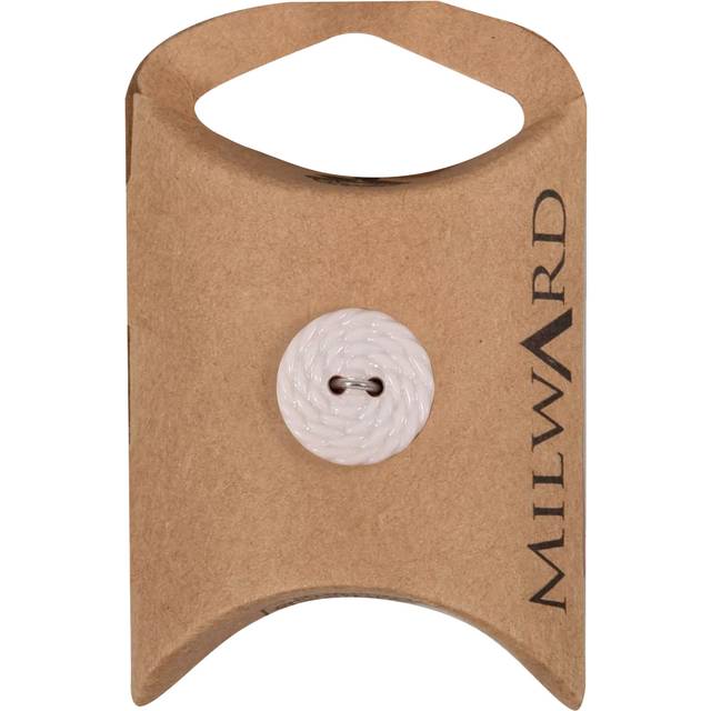 Milward 2 Hole Rope Buttons, 15mm, Pack of 6