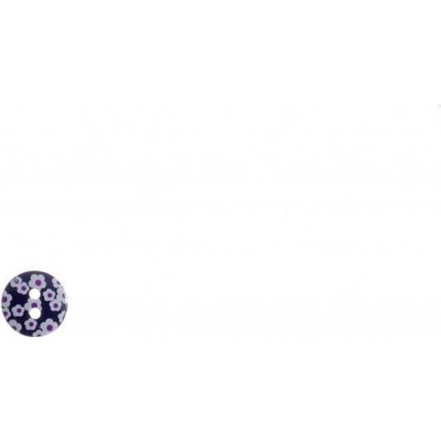 Trimits Round Flower Buttons  Dark Purple - each