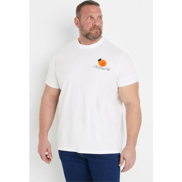 'La Dolce Vita' Graphic T-Shirt - White - XL