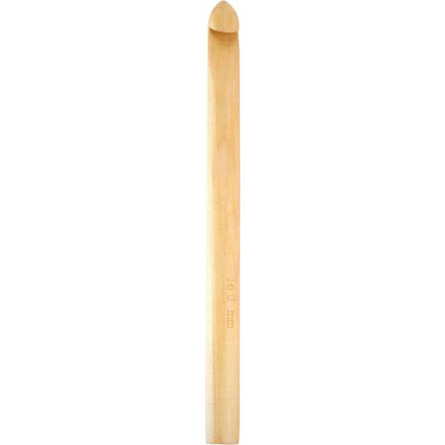 JubileeYarn Jumbo Extra Large Giant Bamboo Crochet Hook - US Q 16mm