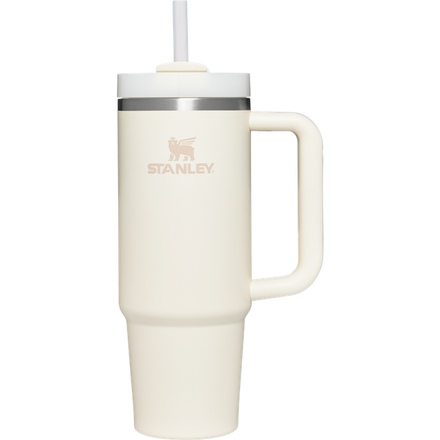 Stanley Quencher H2.0 Flowstate 0.89L Tumbler (Cream 2.0 - One Size) - Size Clothing & Accessories > Clothing Accessories
