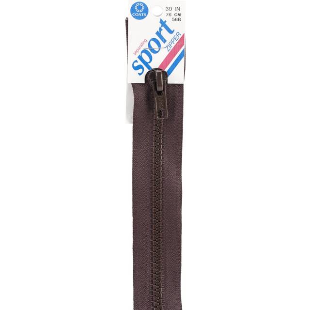 Coats F43 3056B Sport Separating Zipper  30Inch  Brown