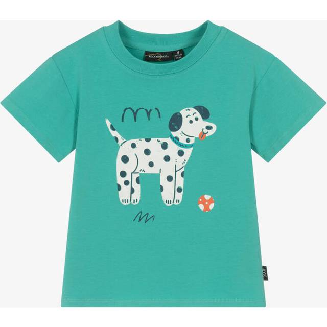 Rock Your Baby Green Cotton Spotty Dog T-Shirt - 8 year