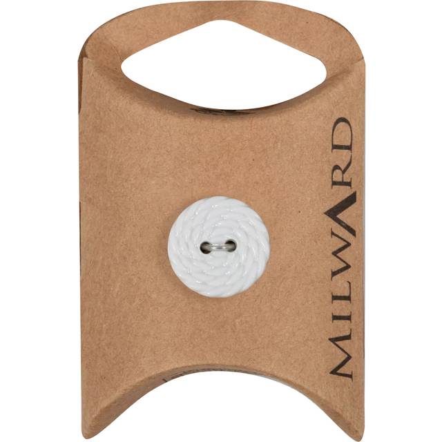 Milward 2 Hole Rope Buttons, 15mm, Pack of 6