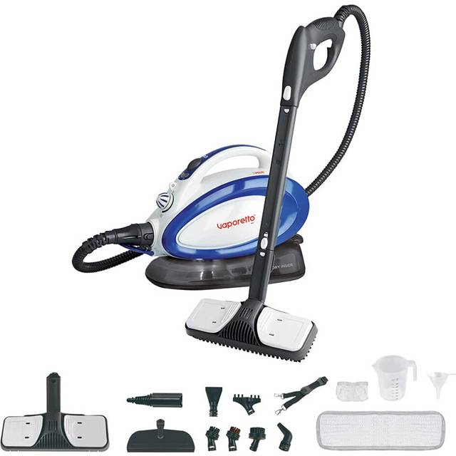 Polti Vaporetto Go Steam Cleaner, 3.5 Bar, 0.75 L Tank, 14 Accessories