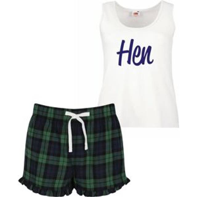 Hen Pyjama Set - Green