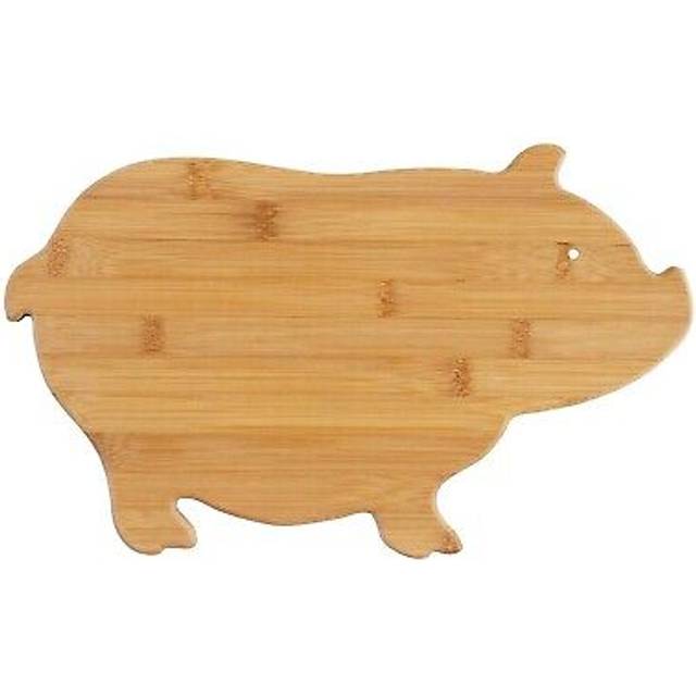 Wooden breakfast board children's cartoon pig shape chopping board p4h92866