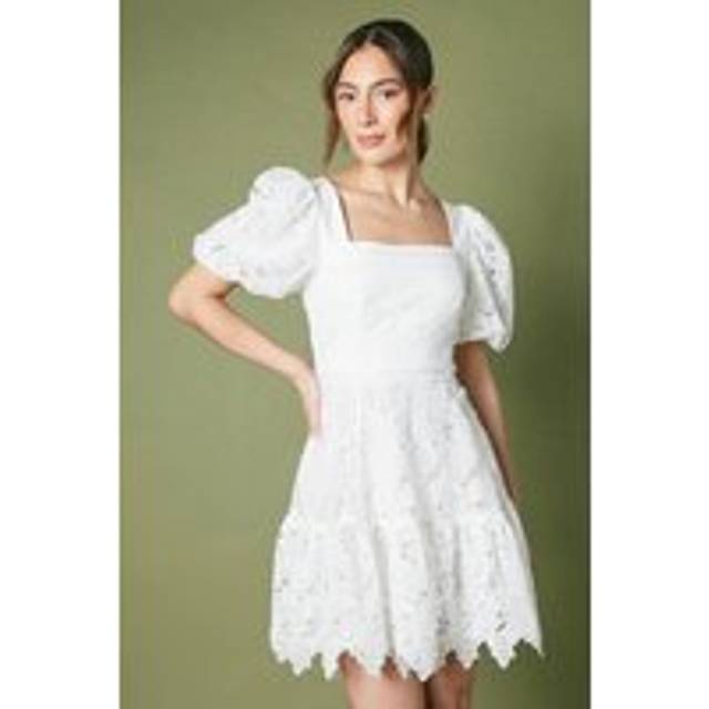 Coast White Mini Dress Womens Occasion Dresses
