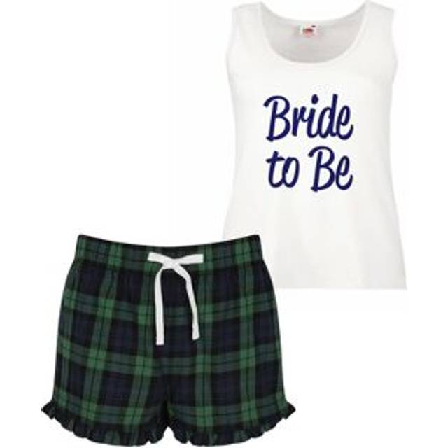 Bride To Be Pyjama Set - Green - XS