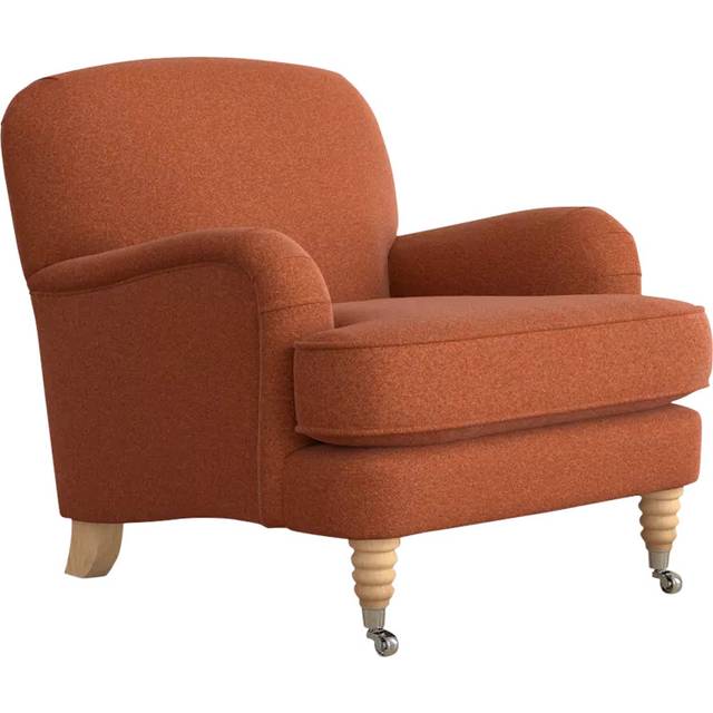 Laura Ashley Lynden Armchair, Oak Leg