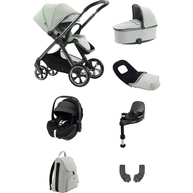 Oyster 4 Pushchair, Maxi-Cosi Pebble 360 Pro2 Car Seat and Base Luxury Bundle