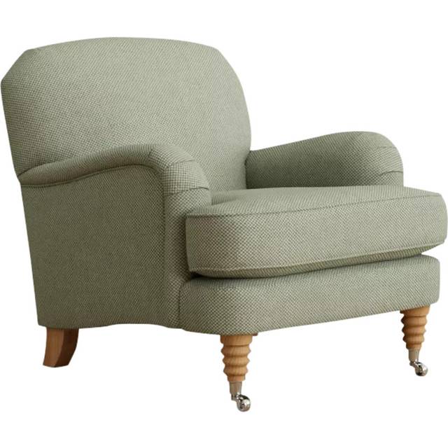 Laura Ashley Lynden Armchair, Oak Leg